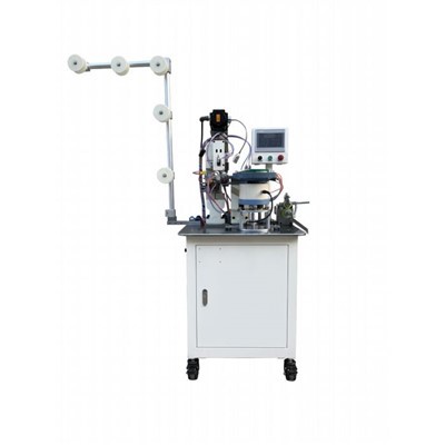 Metall fermuarli pin qutisini mahkamlash mashinasi